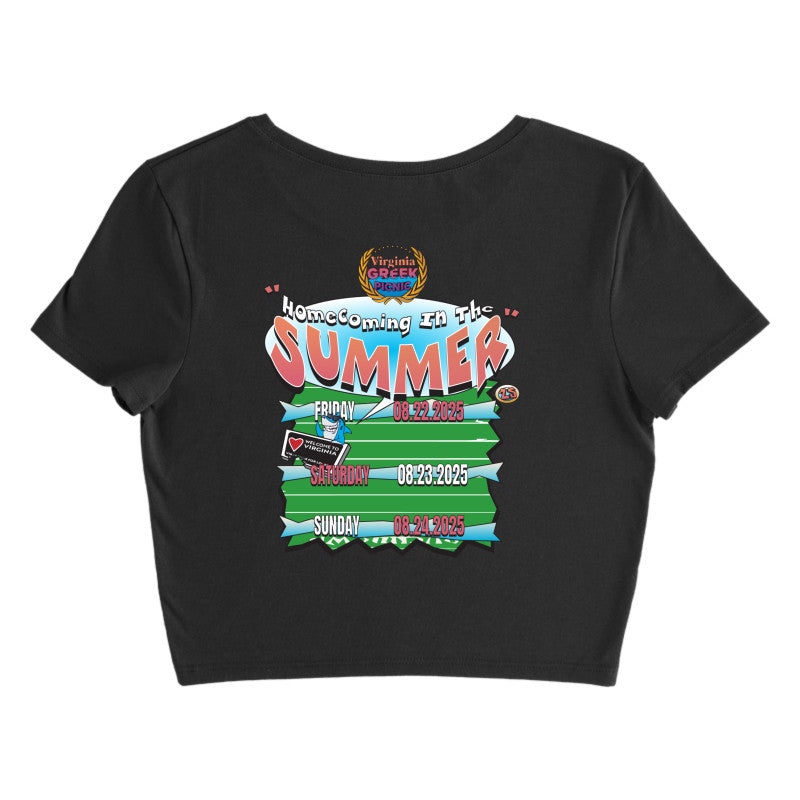 Official 2025 VAGP Women's Crop Tee