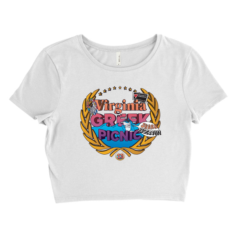 Official 2025 VAGP Women's Crop Tee