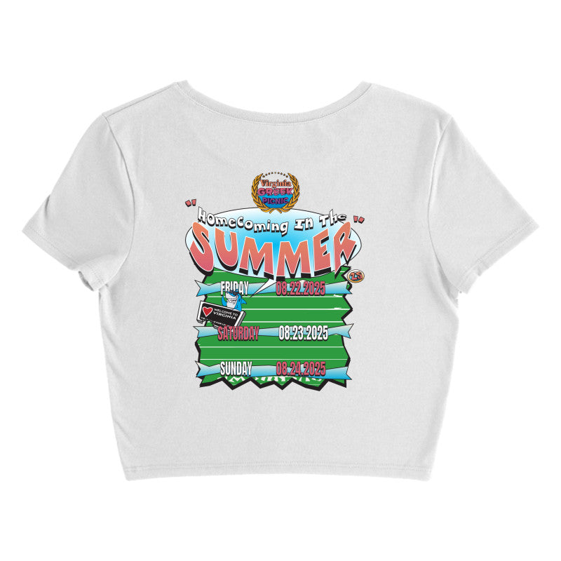 Official 2025 VAGP Women's Crop Tee