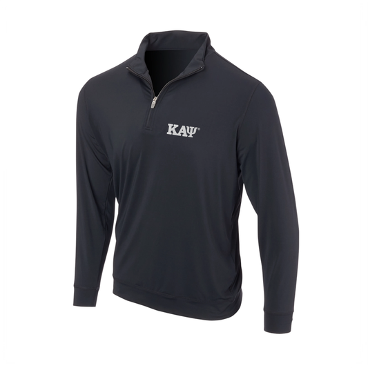 Kappa Alpha Psi Classic Black EcoTec™ 1/2 ZIP