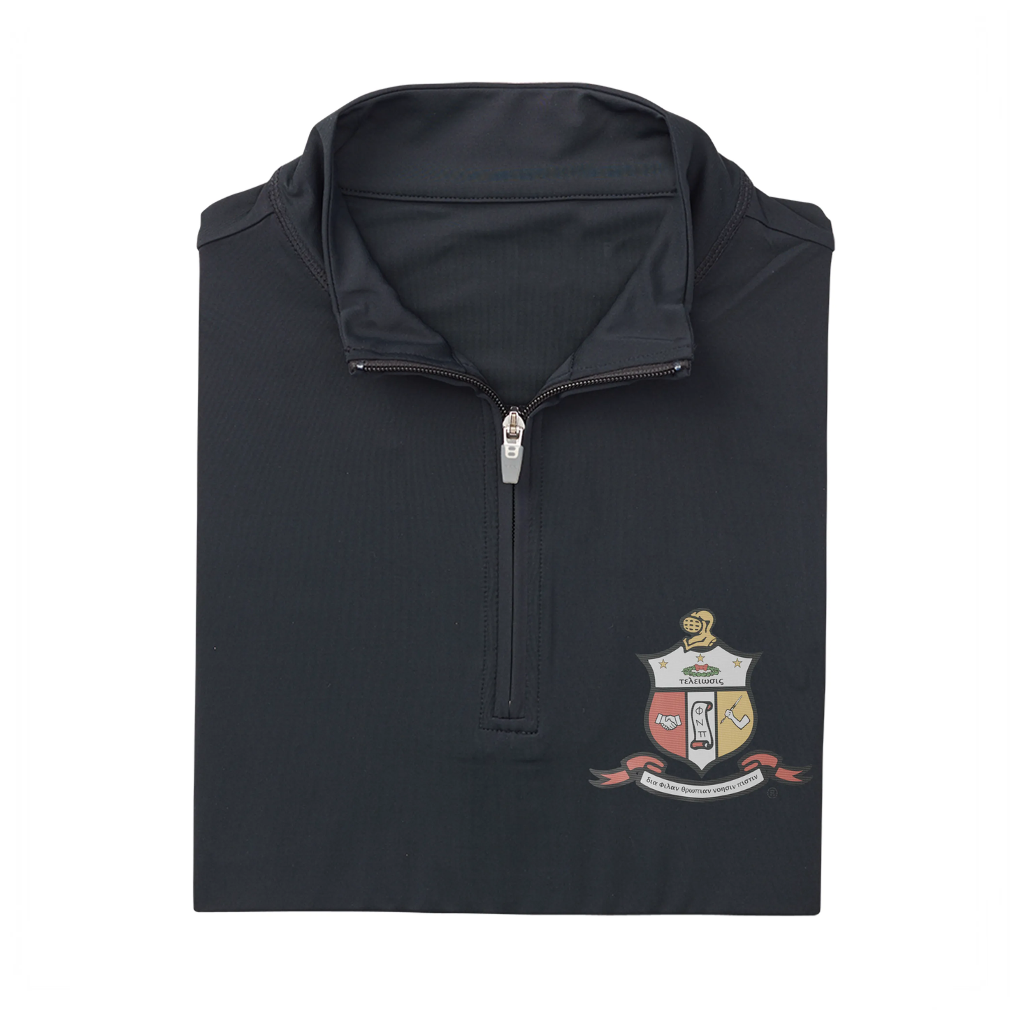 Kappa Alpha Psi Classic Black "Coat of Arms" EcoTec™ 1/2 ZIP