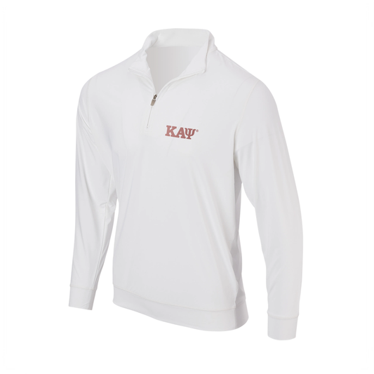 Kappa Alpha Psi Classic White EcoTec™ 1/2 ZIP