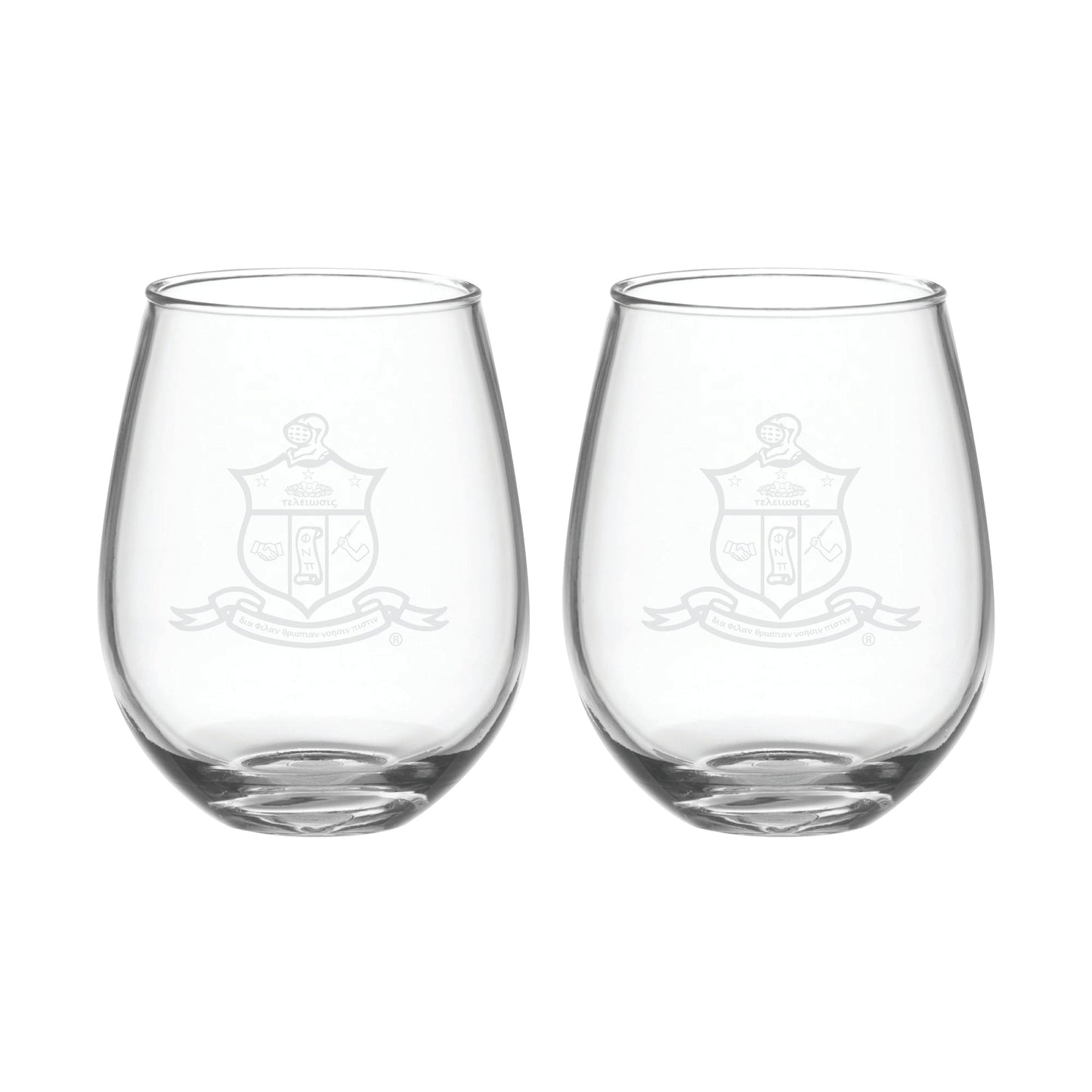 KAPsi "Coat of Arms" 21oz Stemless