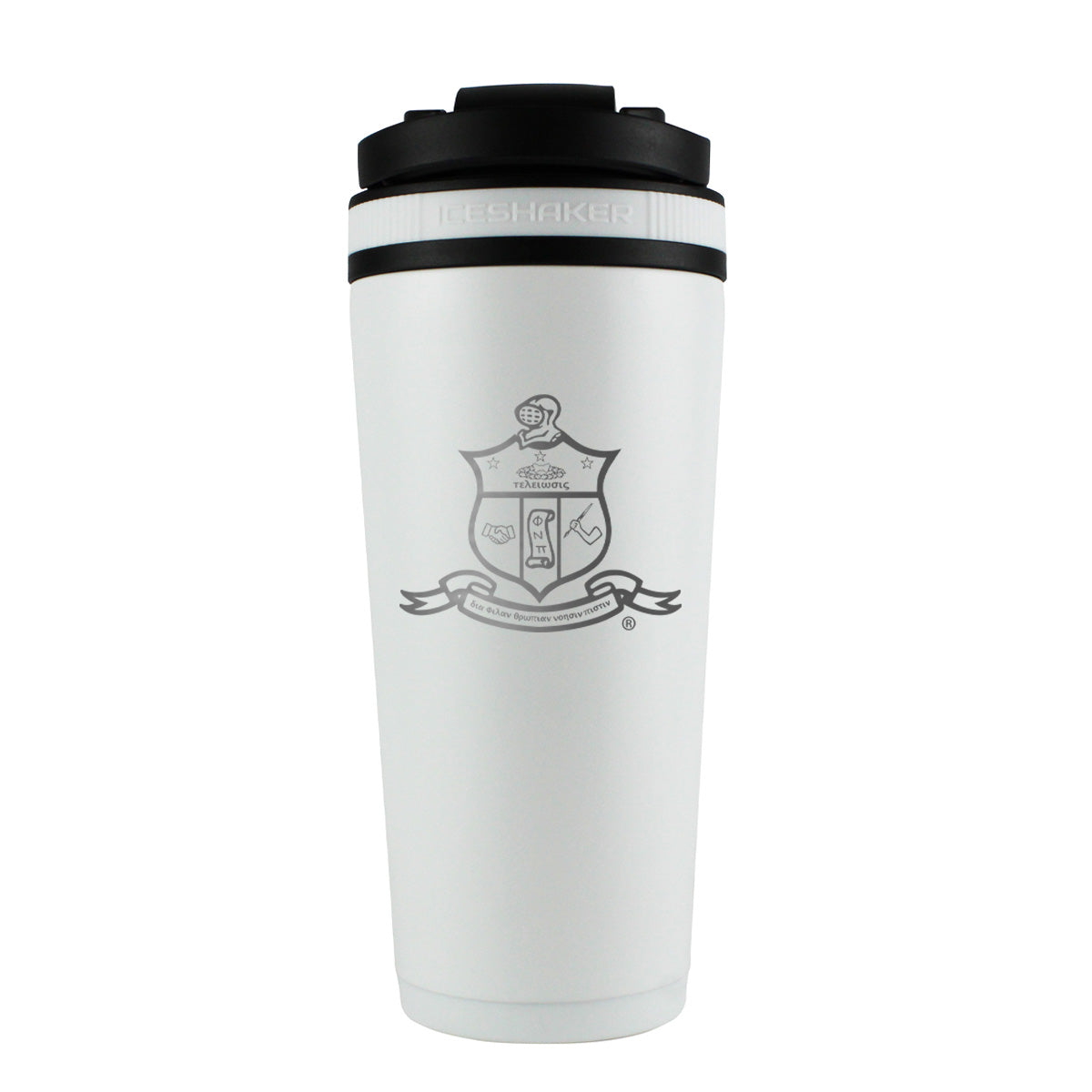 Kappa Alpha Psi  "Coat of Arms" Ice Shaker
