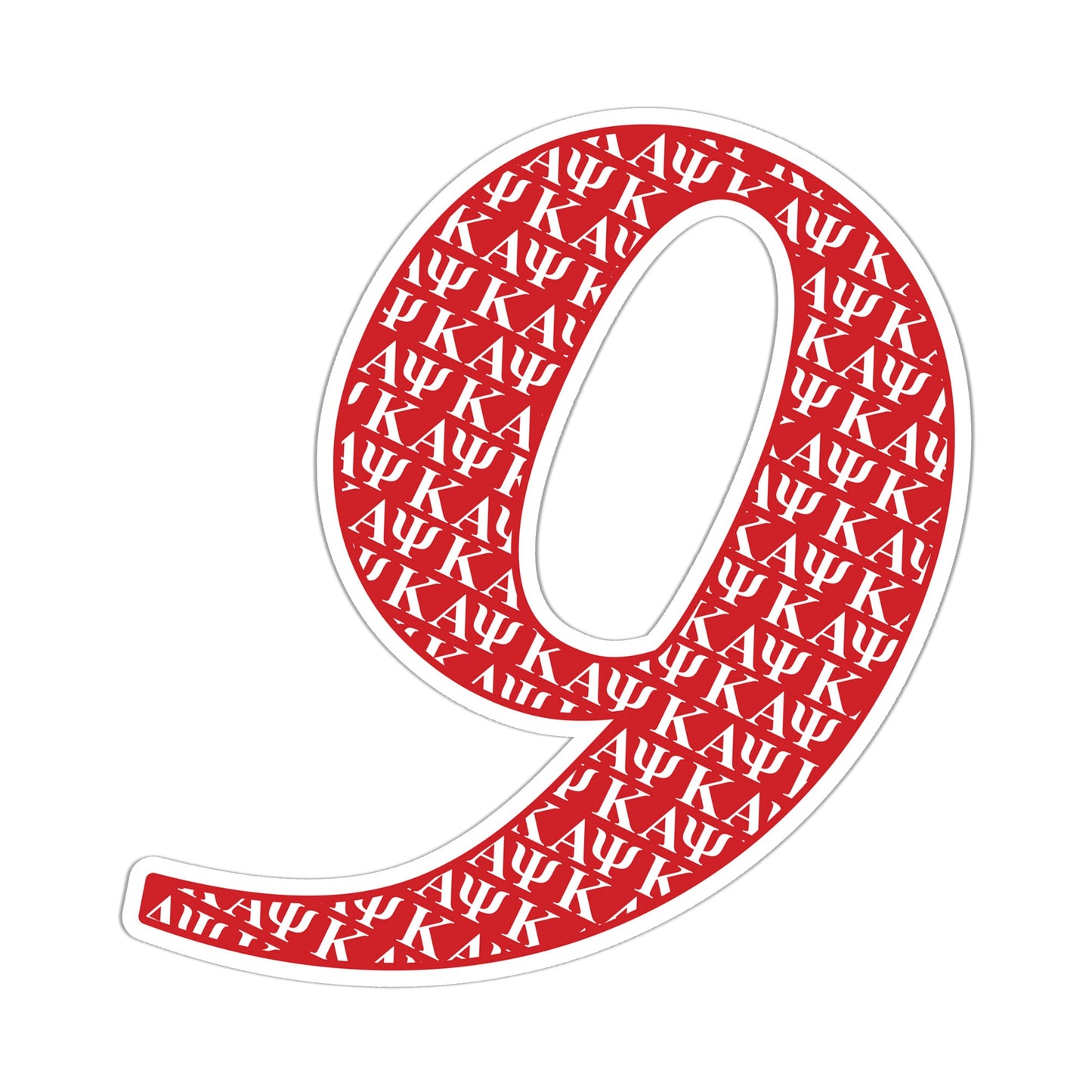 Kappa Alpha Psi Sticker IND Line #9
