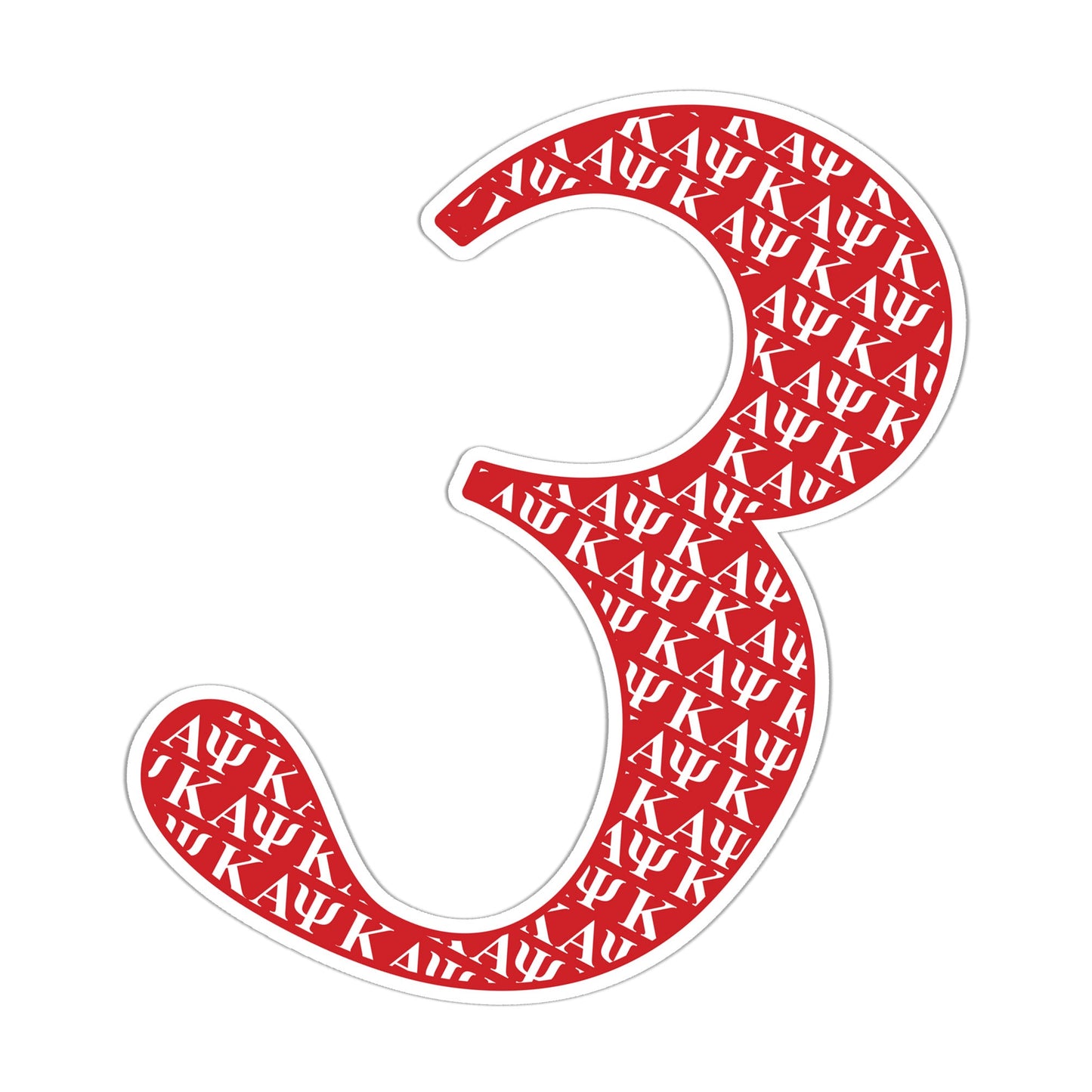 Kappa Alpha Psi Sticker IND Line #3