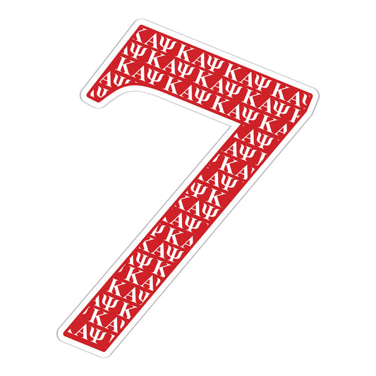 Kappa Alpha Psi Sticker IND Line #7