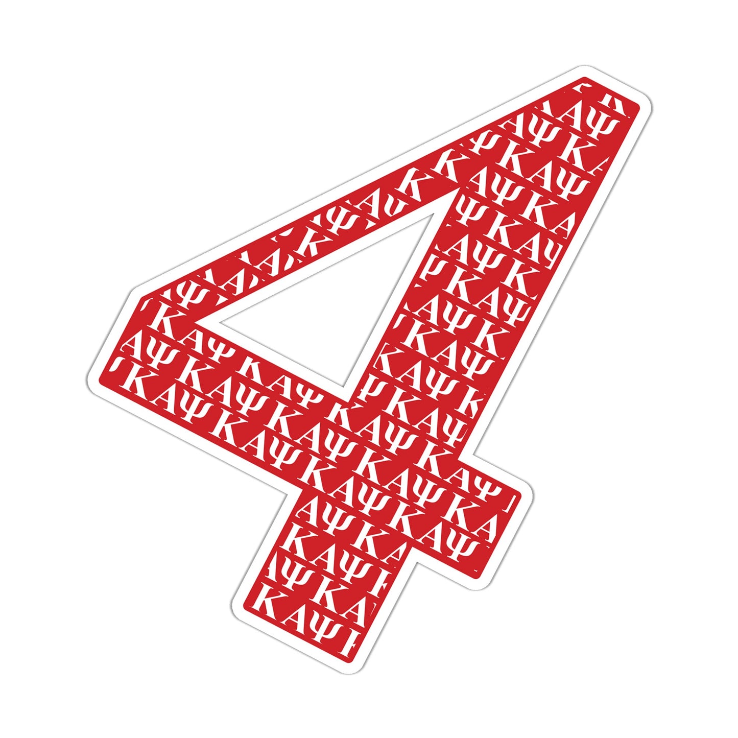 Kappa Alpha Psi Sticker IND Line #4