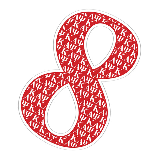 Kappa Alpha Psi Sticker IND Line #8