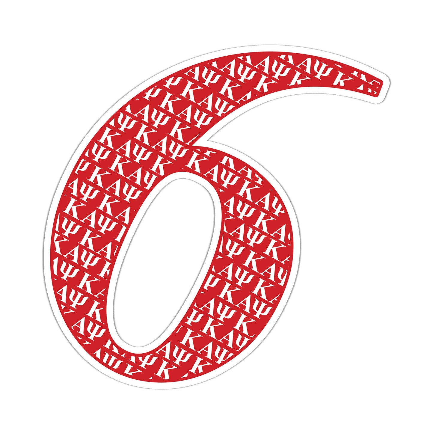 Kappa Alpha Psi Sticker IND Line #6