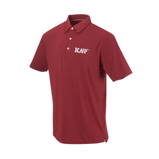Kappa Alpha Psi Classic Crimson EcoTec™ Polo