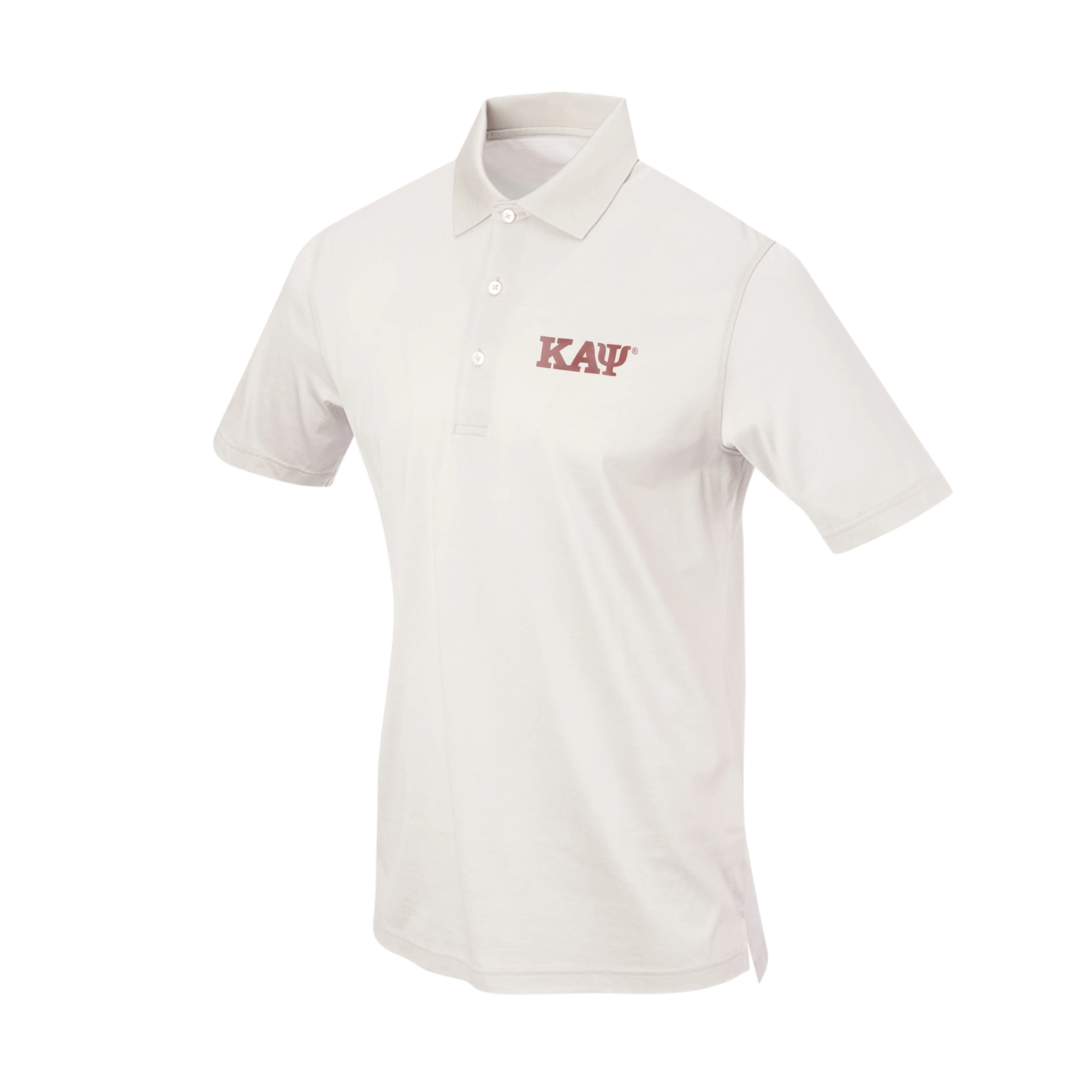 Kappa Alpha Psi: Pres Mercerized Supima Cloud/Gray Polo