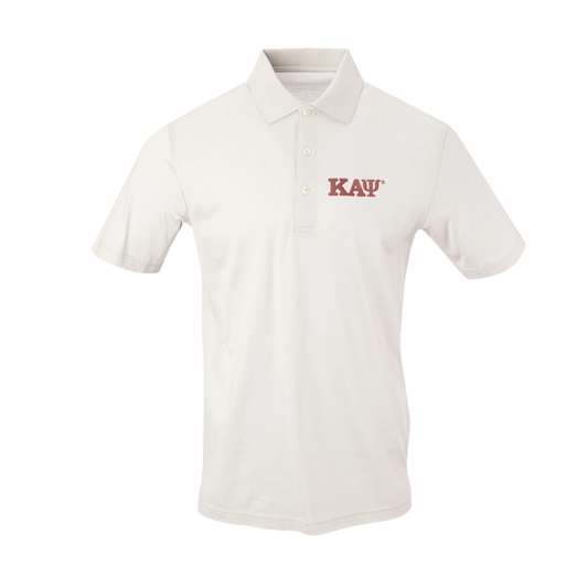 Kappa Alpha Psi: Pres Mercerized Supima Cloud/Gray Polo