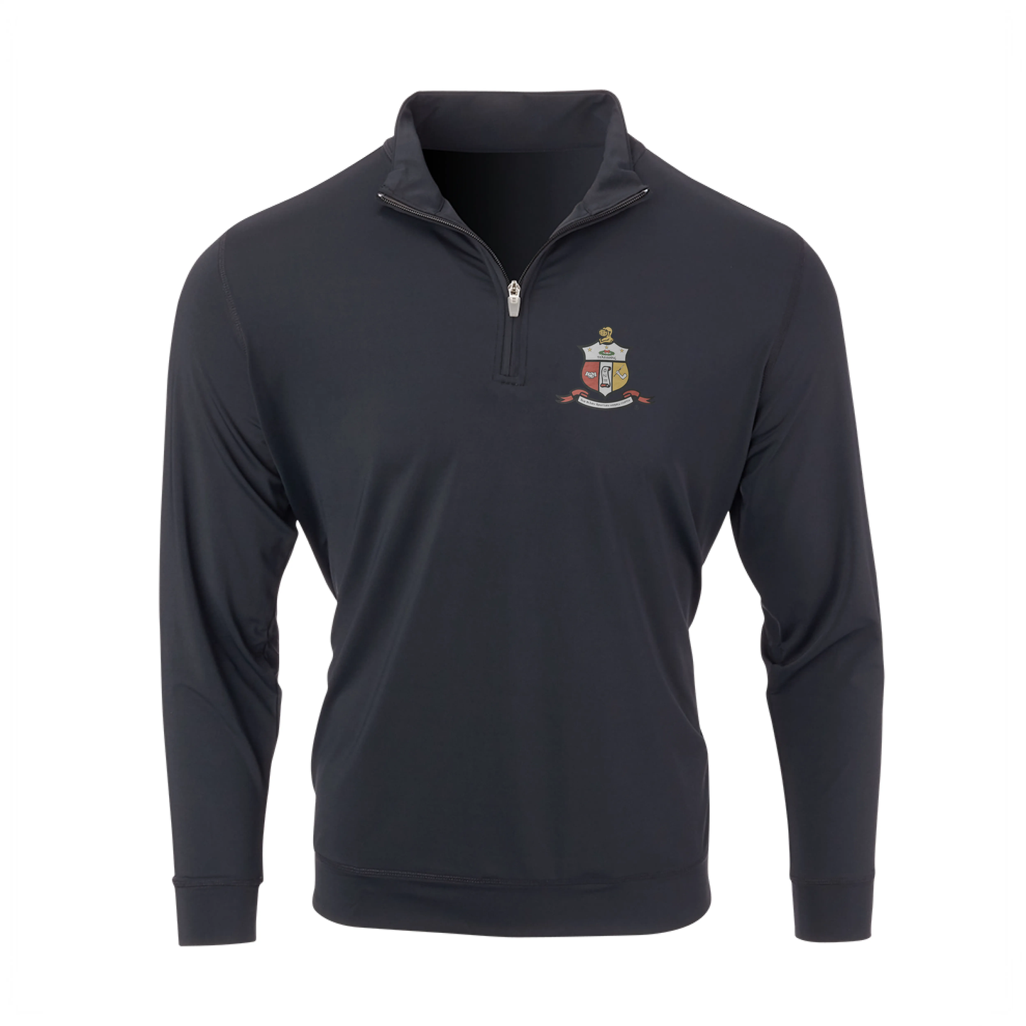 Kappa Alpha Psi Classic Black "Coat of Arms" EcoTec™ 1/2 ZIP