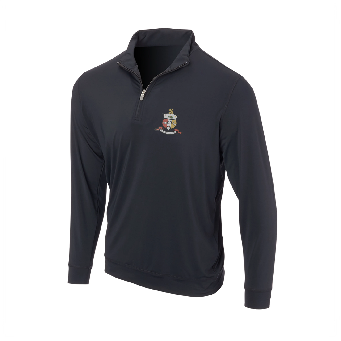 Kappa Alpha Psi Classic Black "Coat of Arms" EcoTec™ 1/2 ZIP