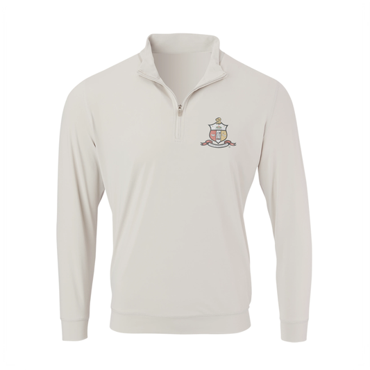 Kappa Alpha Psi Classic Cloud/Gray "Coat of Arms" EcoTec™ 1/2 ZIP