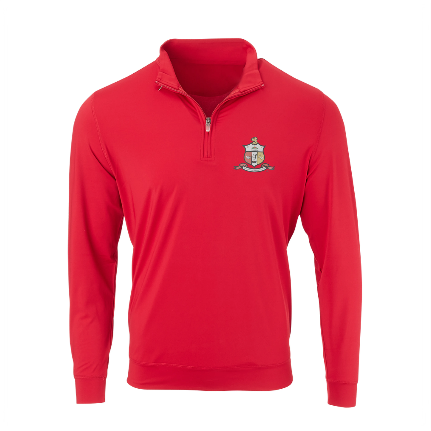 Kappa Alpha Psi Classic Red "Coat of Arms" EcoTec™ 1/2 ZIP
