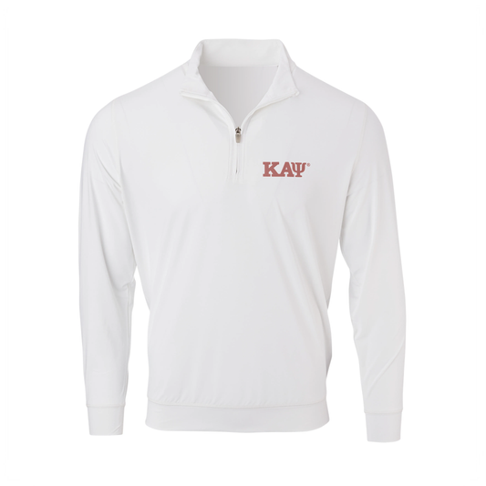 Kappa Alpha Psi Classic White EcoTec™ 1/2 ZIP