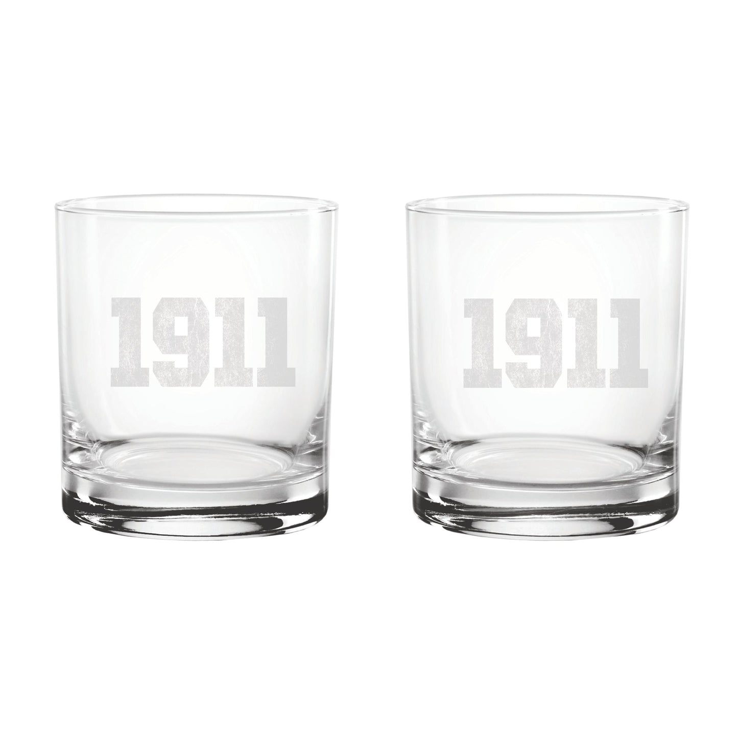 KAPsi "1911" 14oz Rock Glasses