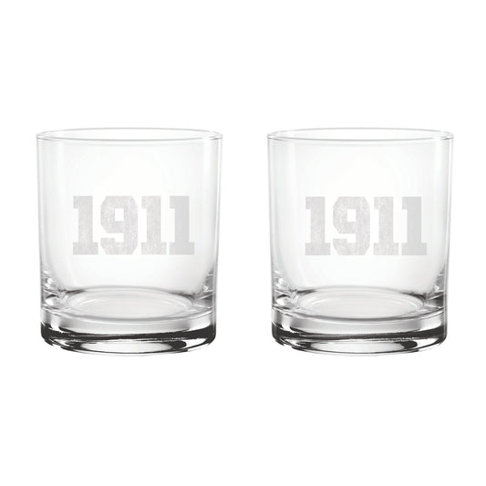 KAPsi "1911" 14oz Rock Glasses
