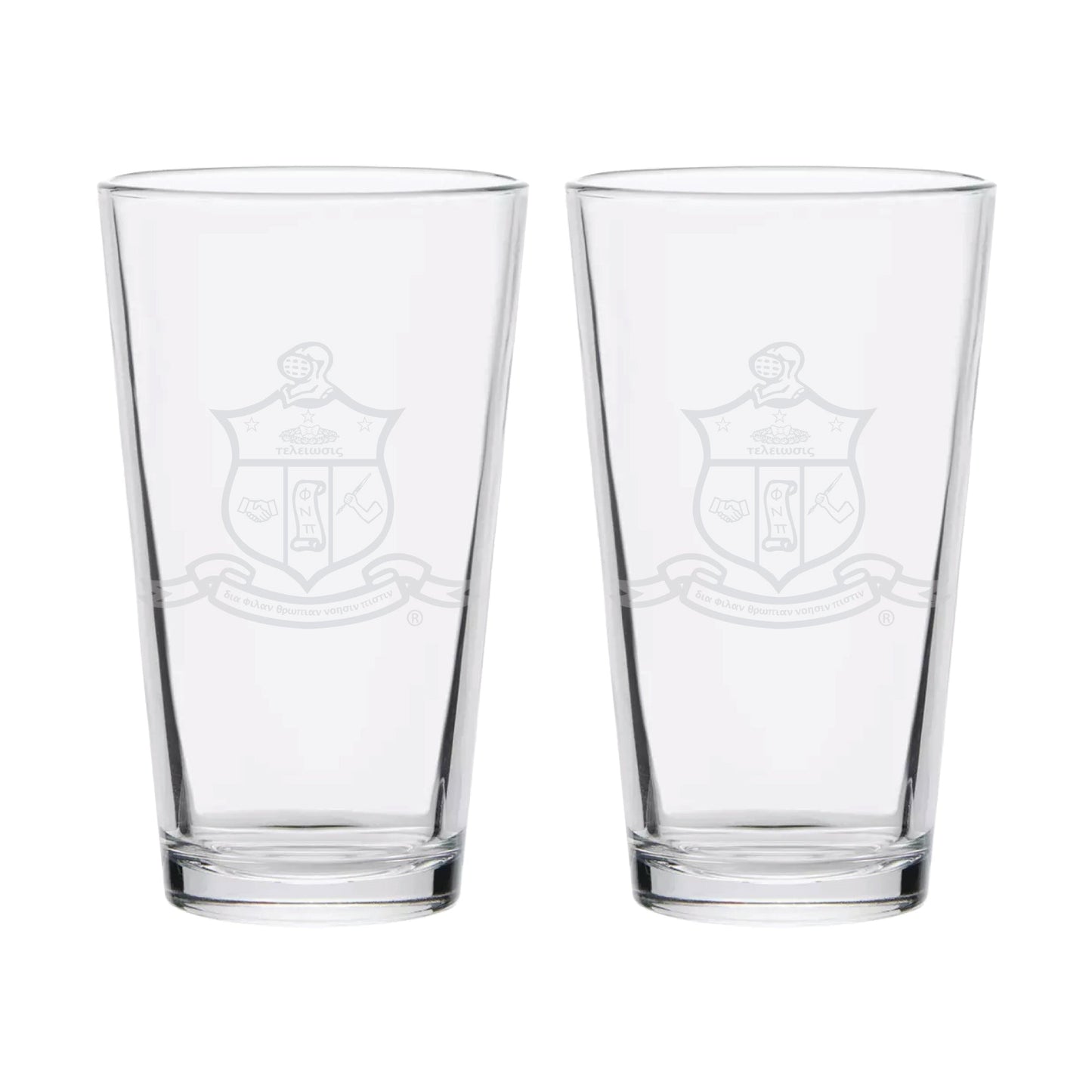 KAPsi "Coat of Arms" 16oz Pints