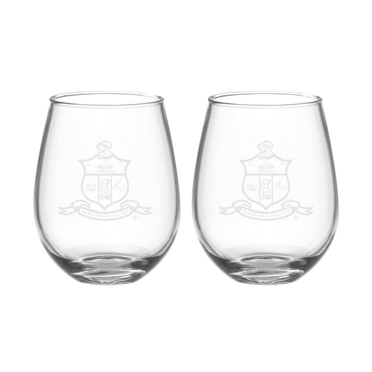 KAPsi "Coat of Arms" 21oz Stemless
